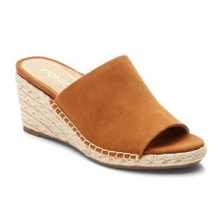 VIONIC Tulum Kadyn Wedge Slip-on Sandals sz 10